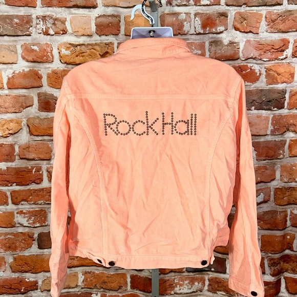 Cleveland Rock and Roll Hall of Fame women’s corduroy jacket XXL cropped NWT - Picture 4 of 10